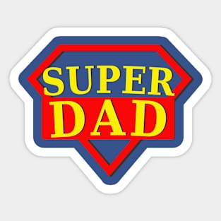 Super Dad Sticker